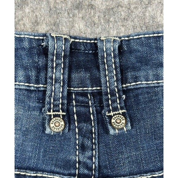 Buckle Salvage Mayhem Regular Bootcut Jeans Men’s 33L (35x33) Blue Denim READ - Picture 5 of 10